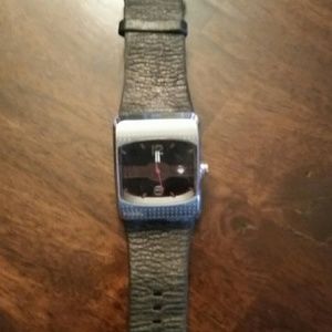 Fossil Watch with mermaid print